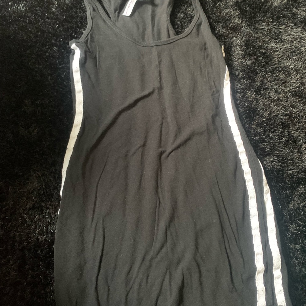 Black and white dress